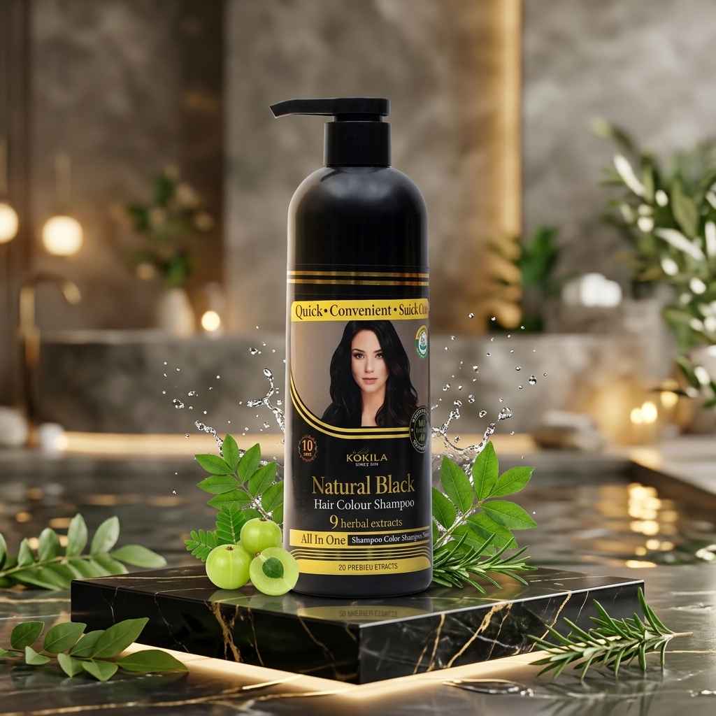 Image for Kokila Organics Natural Black Shampoo