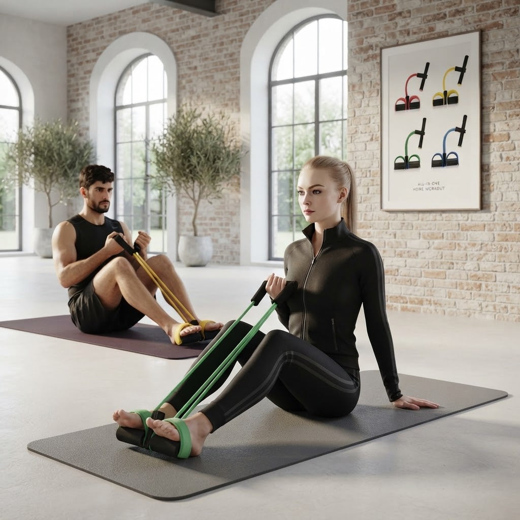 Image for Rubber Pull Tummy Trimmer Band